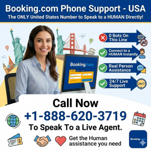 Booking.com Phone Number 1-888-620-3719