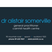 Dr Alistair Somerville at Cairnhill Health Centre
