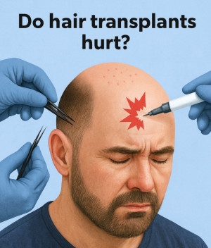 Are Hair Transplants Painful?