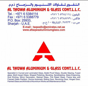 AL TAQWA ALUMINIUM & GLASS CONT.L.L.C