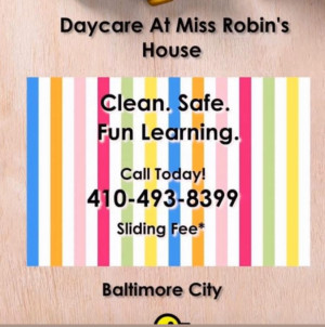 Miss Robin’s Daycare
