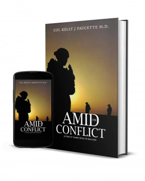 Kelly J Faucette Author Amid the Conflict