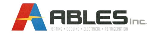 Ables, Inc. Heating, Cooling, Electrical & Refrigeration