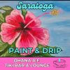 Saratoga Paint & Drip, featuring the Ohana A.F. Tiki Bar & Lounge