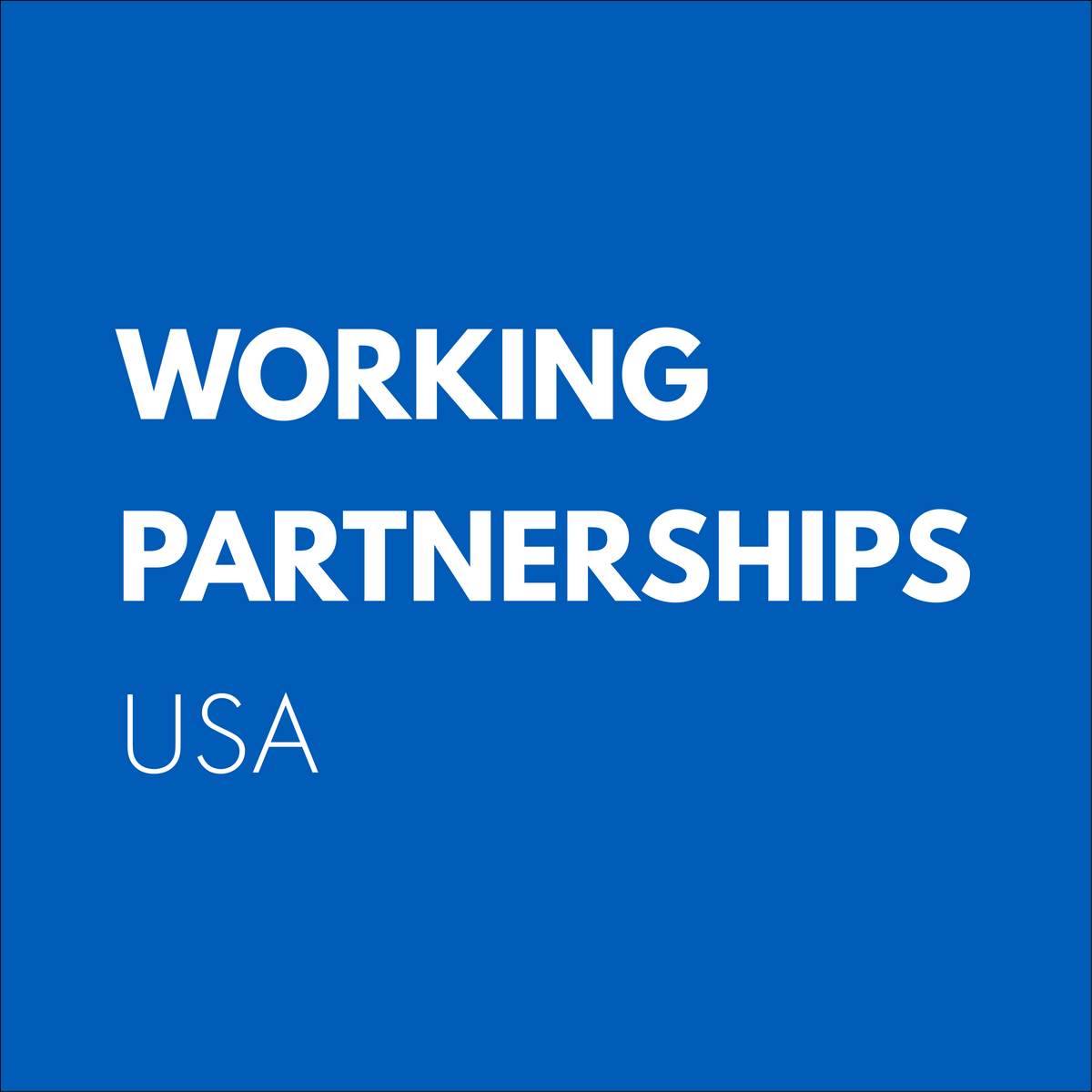 Working Partnerships USA