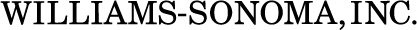 Williams-Sonoma