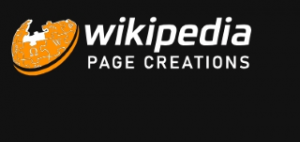 Wikipedia Page Creations