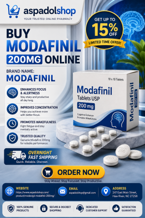 Buy Modafinil 200mg Online Express Safe Home Shipping