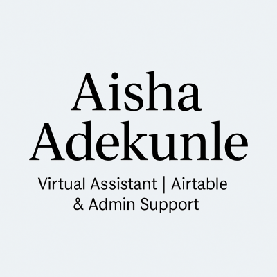 Aisha Adekunle