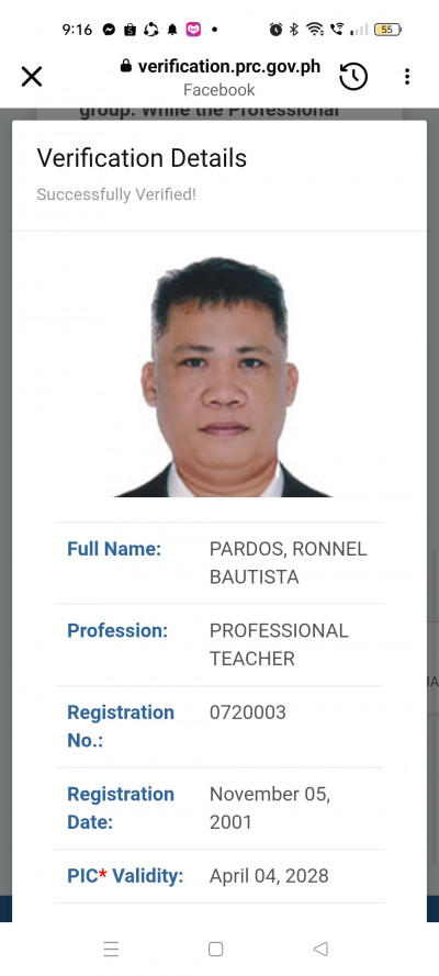 RONNEL PARDOS