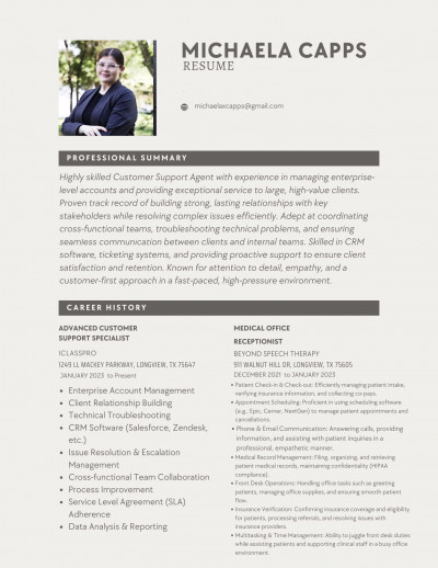 Michaela Capps Capps